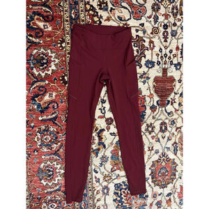 lululemon athletica Deep Red/ Burgundy
Leggings